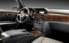 Mercedes-Benz GLK 250, Мерседес ГЛК класса, салоне, интерьер, руль, торпеда